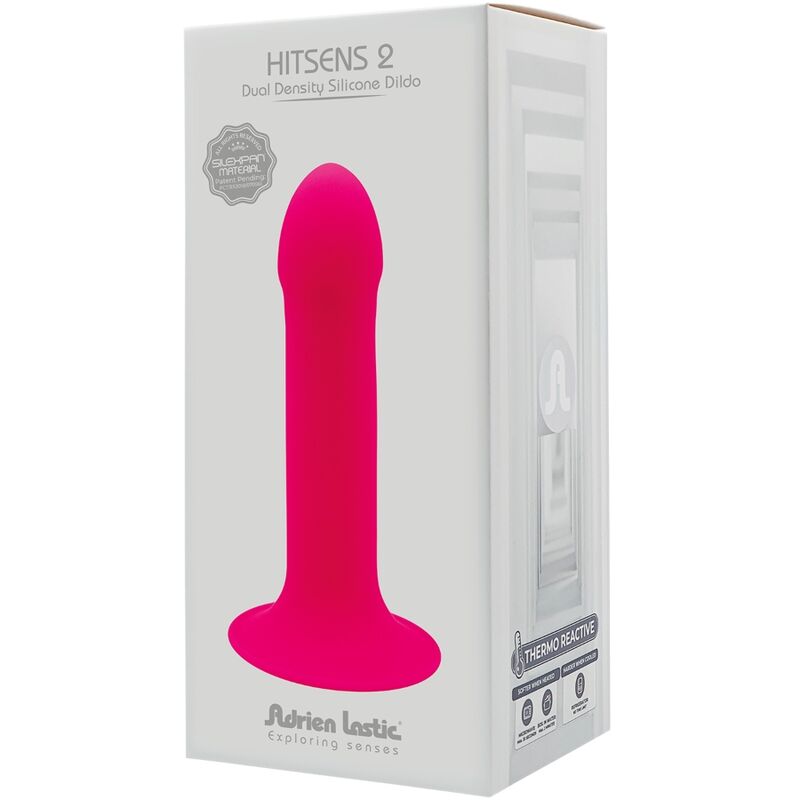 ADRIEN LASTIC - gode en silicone HITSENS 2 rose