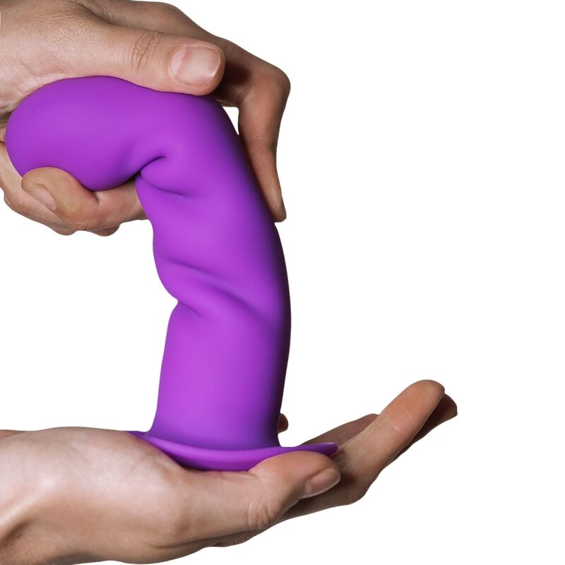 ADRIEN LASTIC - gode en silicone HITSENS 3 violet