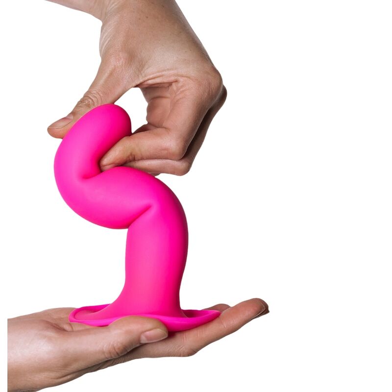 ADRIEN LASTIC - gode en silicone HITSENS 4 fuchsia