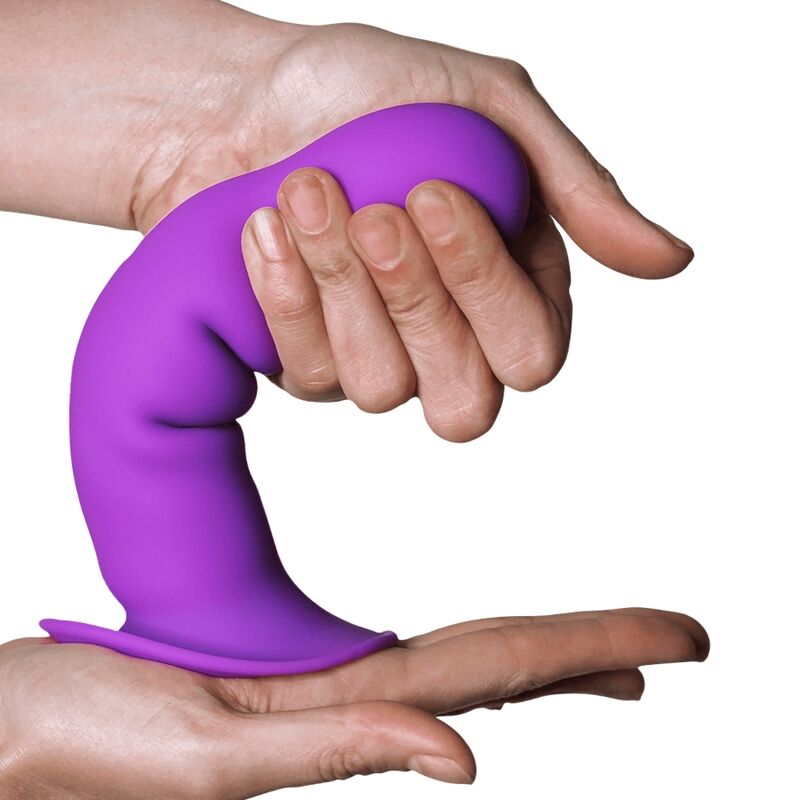 ADRIEN LASTIC - gode en silicone HITSENS VIBE 3 violet