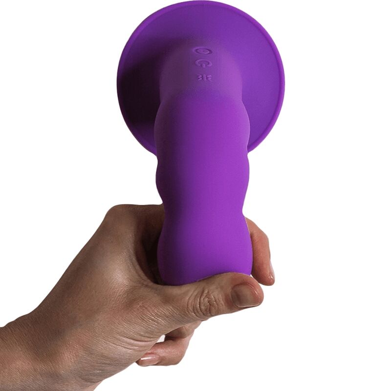 ADRIEN LASTIC - gode en silicone HITSENS VIBE 3 violet