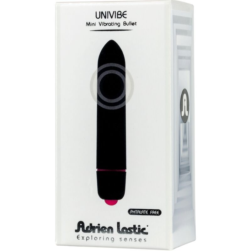 ADRIEN LASTIC - mini oeuf vibrant UNIVIBE noir