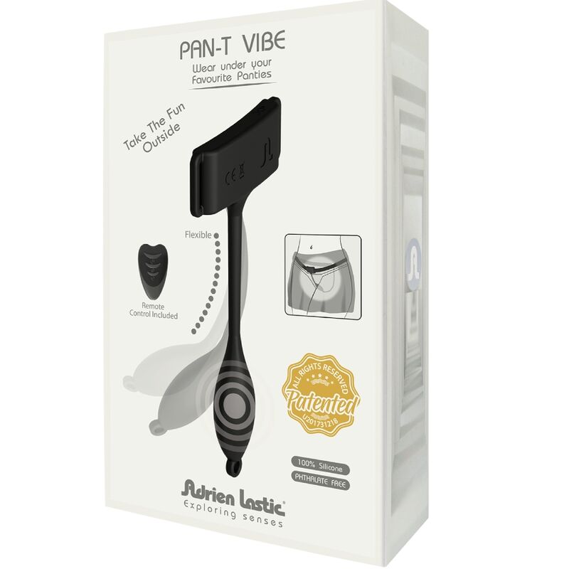 ADRIEN LASTIC - PAN-T VIBE culotte flexible vibromasseur télécommandé