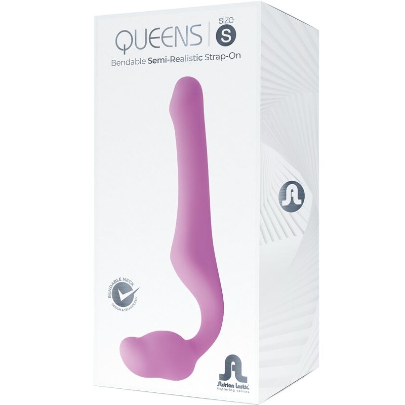 ADRIEN LASTIC - QUEENS gode-ceinture sans sangle rose taille S