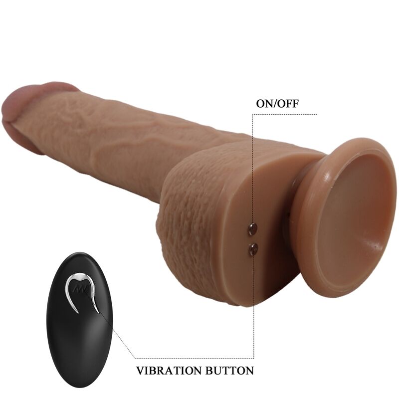 PRETTY LOVE - vibromasseur gode réaliste TOMMY 22.5 cm