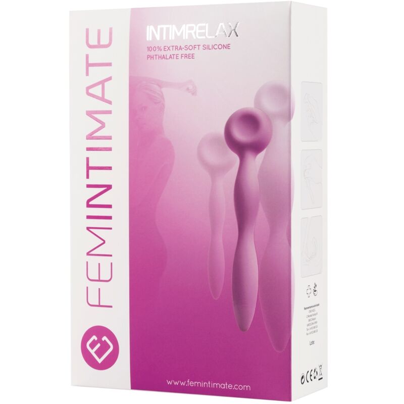 FEMINTIMATE - INTIMRELAX kit 3 dilateurs vaginaux