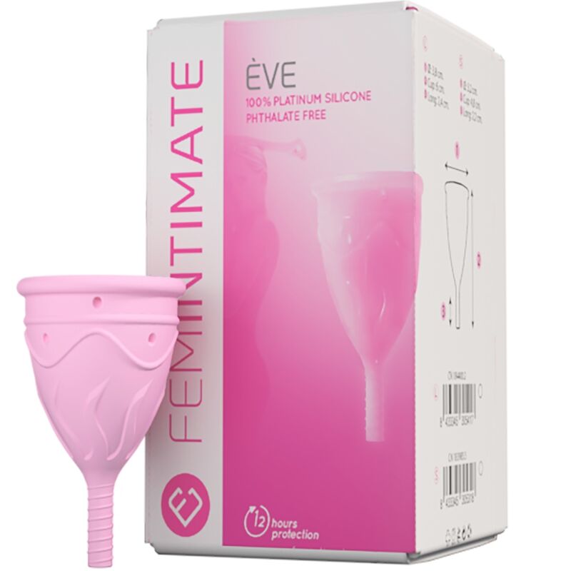 FEMINTIMATE - COUPE MENSTRUELLE EN SILICONE EVE TAILLE S