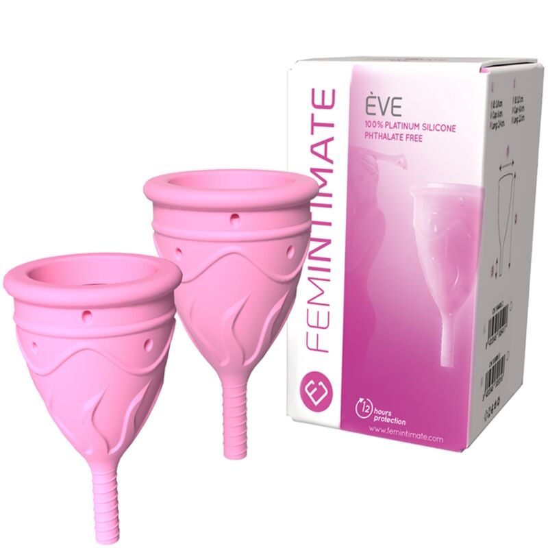 FEMINTIMATE - COUPE MENSTRUELLE EN SILICONE EVE TAILLE S