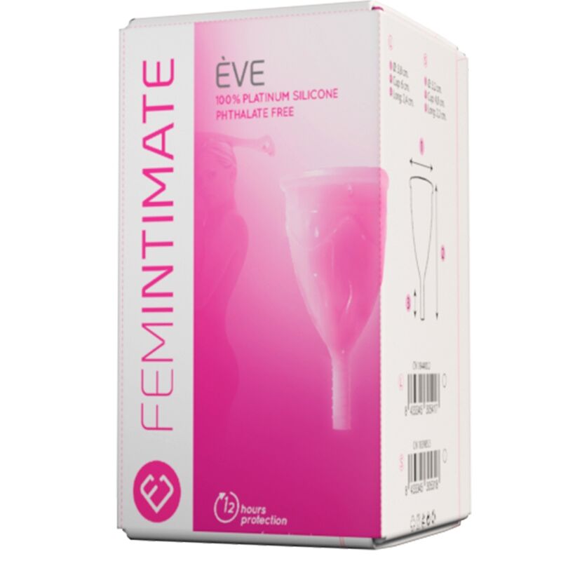 FEMINTIMATE - COUPE MENSTRUELLE EN SILICONE EVE TAILLE L