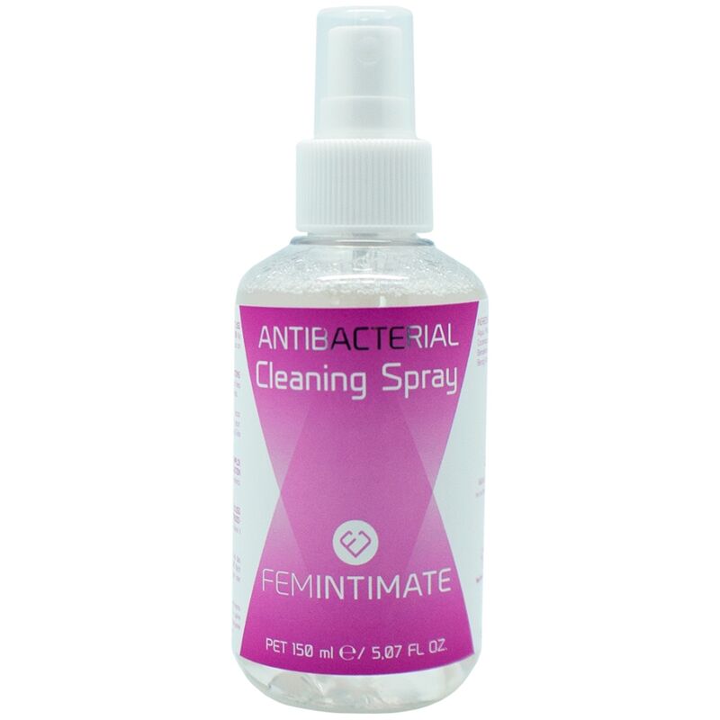 FEMINTIMATE - SPRAY NETTOYANT POUR SEXTOYS ANTIBACTÉRIEN 150 ML