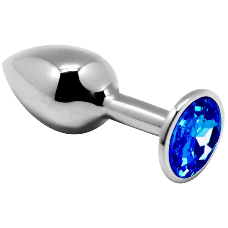 ALIVE - ANAL PLEASURE mini plug anal métal bleu taille L