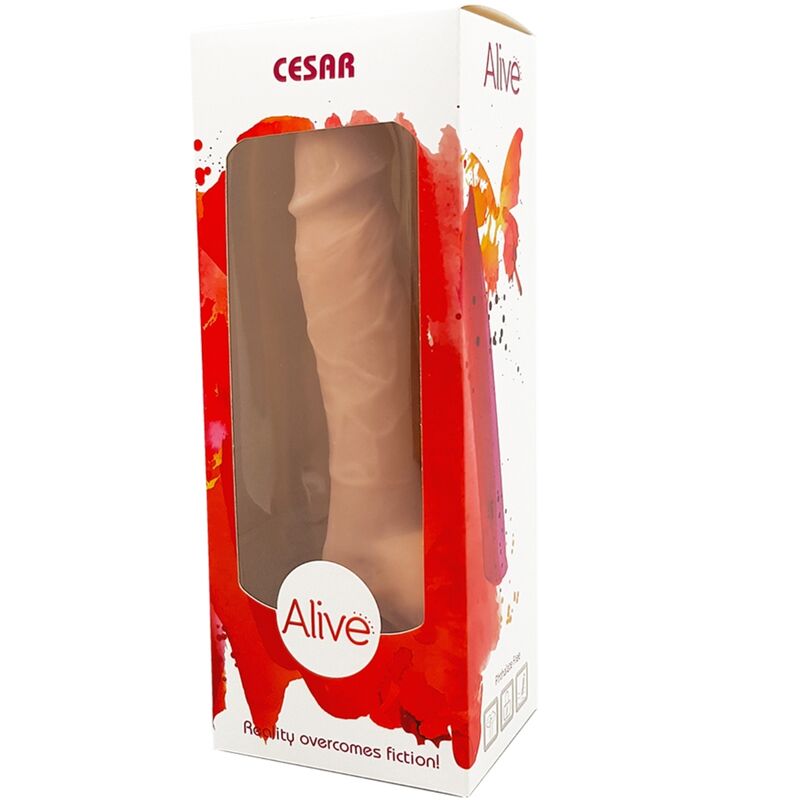 ALIVE - pénis réaliste CESAR 17,5 cm