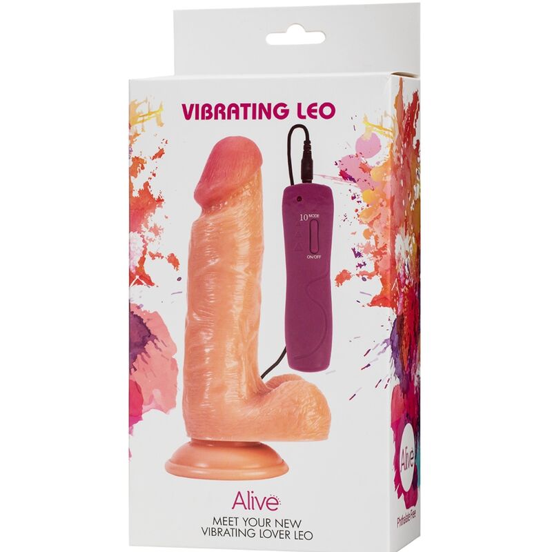 ALIVE - vibromasseur pénis réaliste LEO 17 cm