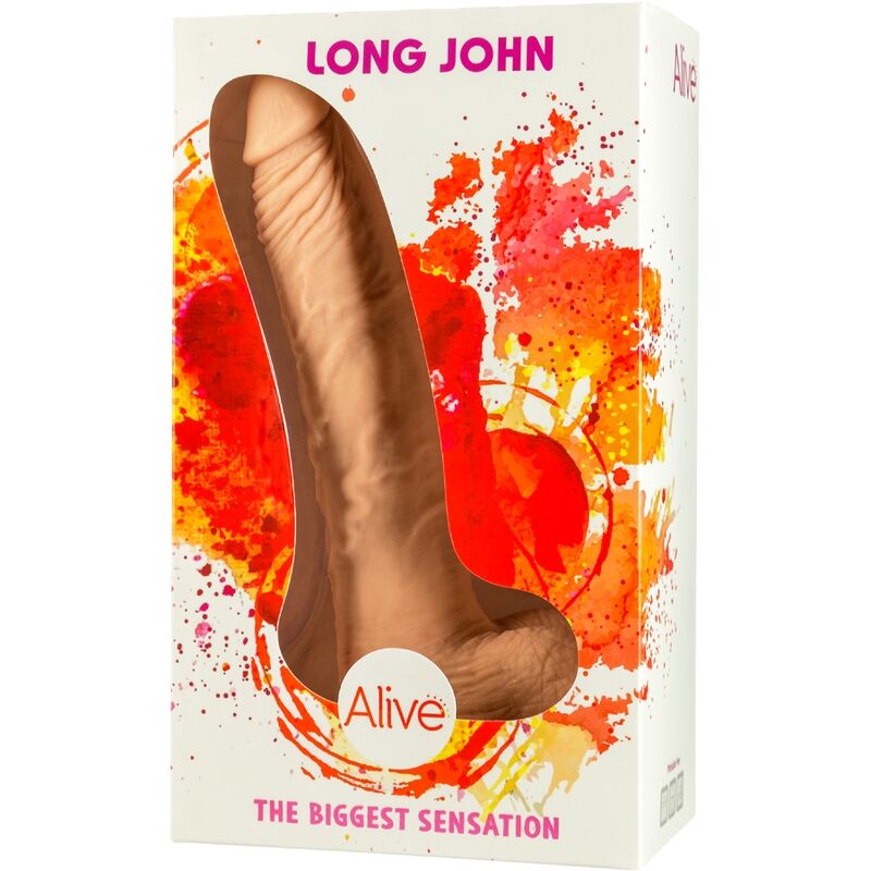 ALIVE - pénis réaliste LONG JOHN 21,8 cm