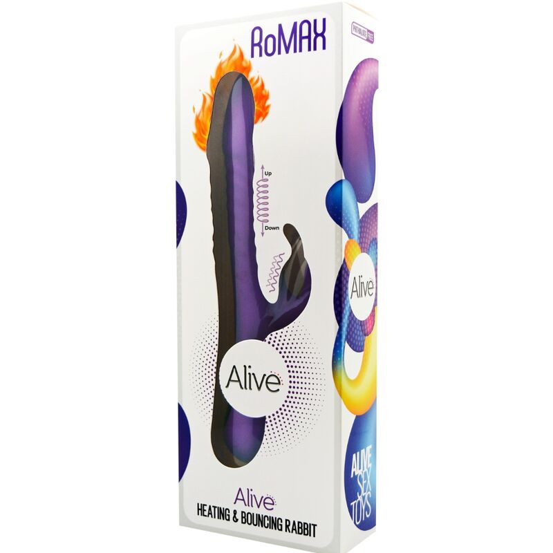 ALIVE - ROMAX vibromasseur lapin silicone violet