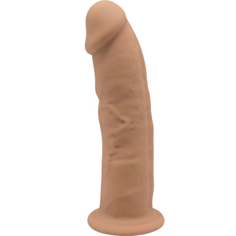 SILEXD - modèle 2 pénis réaliste premium SILEXPAN silicone caramel 15 cm