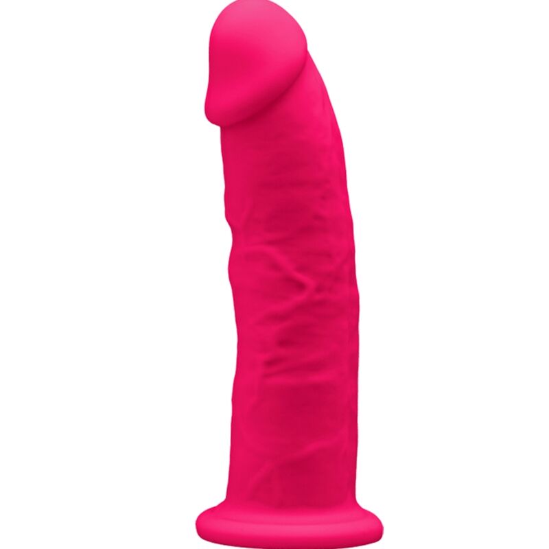 SILEXD - modèle 2 pénis réaliste premium SILEXPAN silicone fuchsia 15 cm