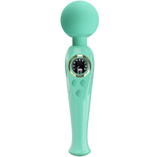 PRETTY LOVE - vibromasseur de type WAND vert SKYLER