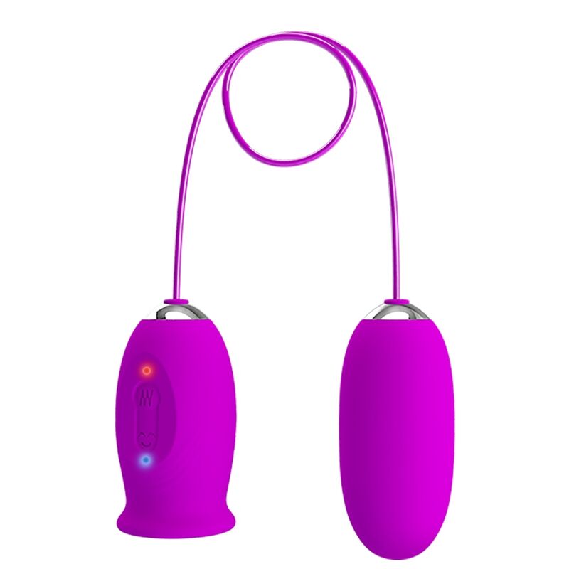 PRETTY LOVE – œuf vibrant rechargeable DAISY violet