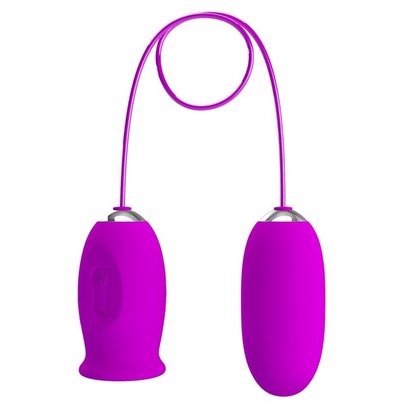 PRETTY LOVE – œuf vibrant rechargeable DAISY violet