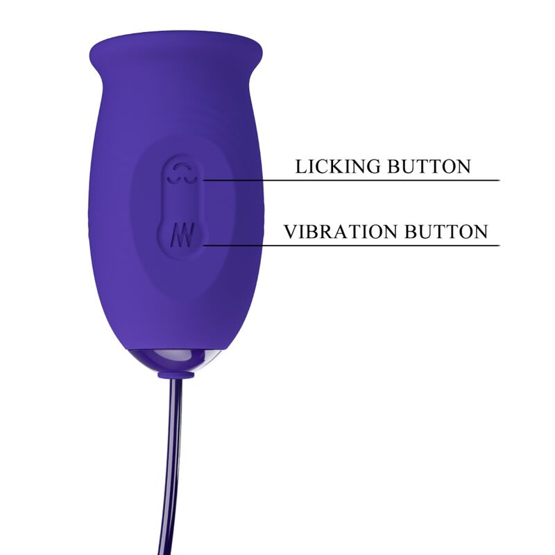 PRETTY LOVE - vibromasseur rechargeable DAISY YOUTH violet