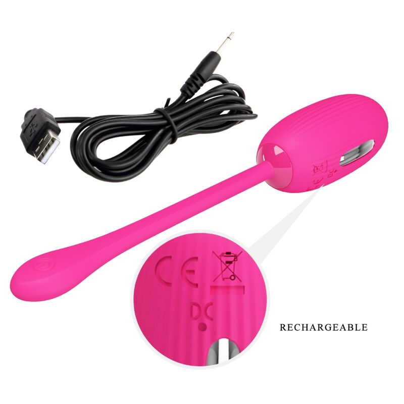 PRETTY LOVE - oeuf vibrant rechargeable DOREEN magenta