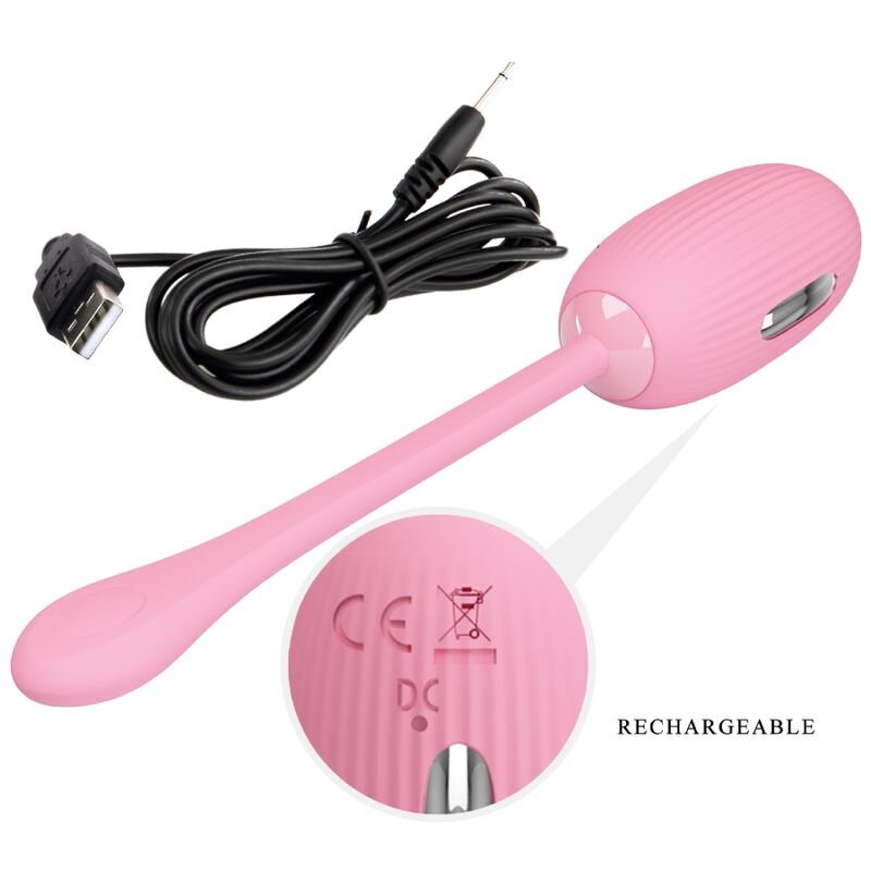 PRETTY LOVE - oeuf vibrant rechargeable rose DOREEN