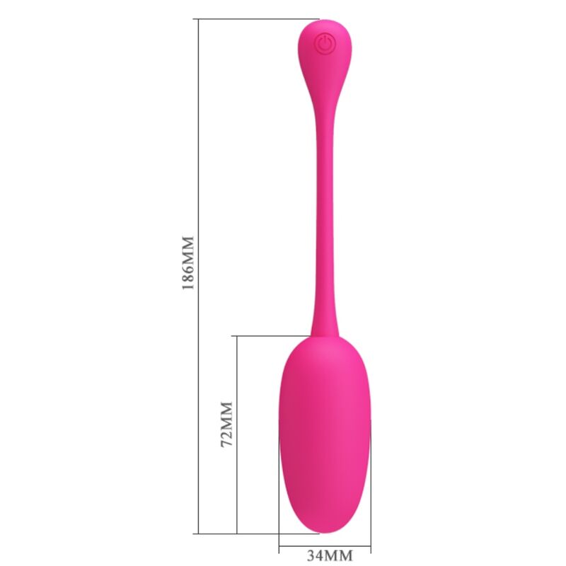 PRETTY LOVE - oeuf vibrant rechargeable KNUCKER rose