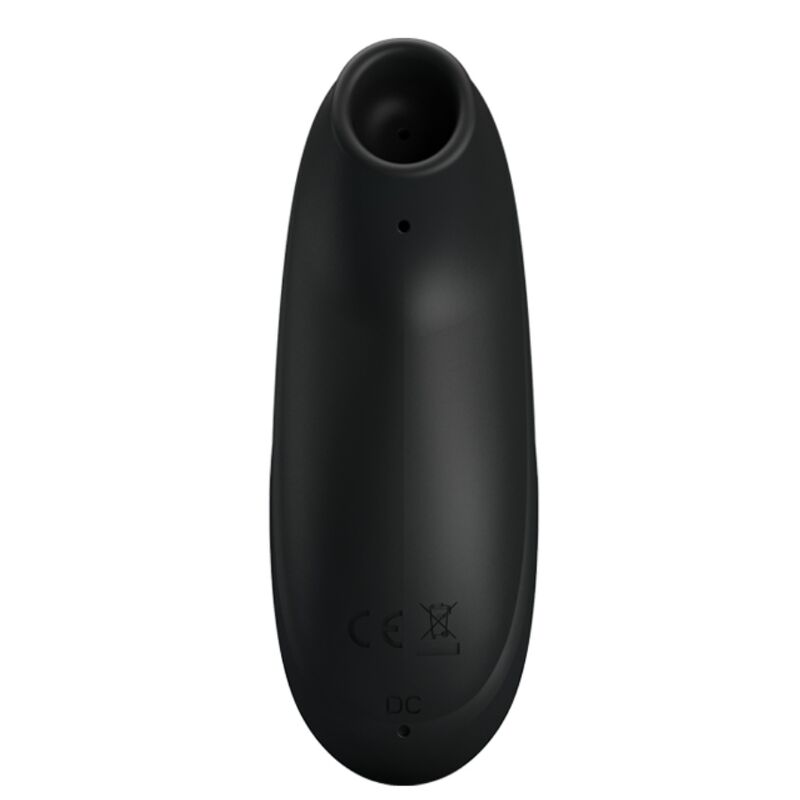 PRETTY LOVE - vibromasseur par succion de luxe rechargeable noir