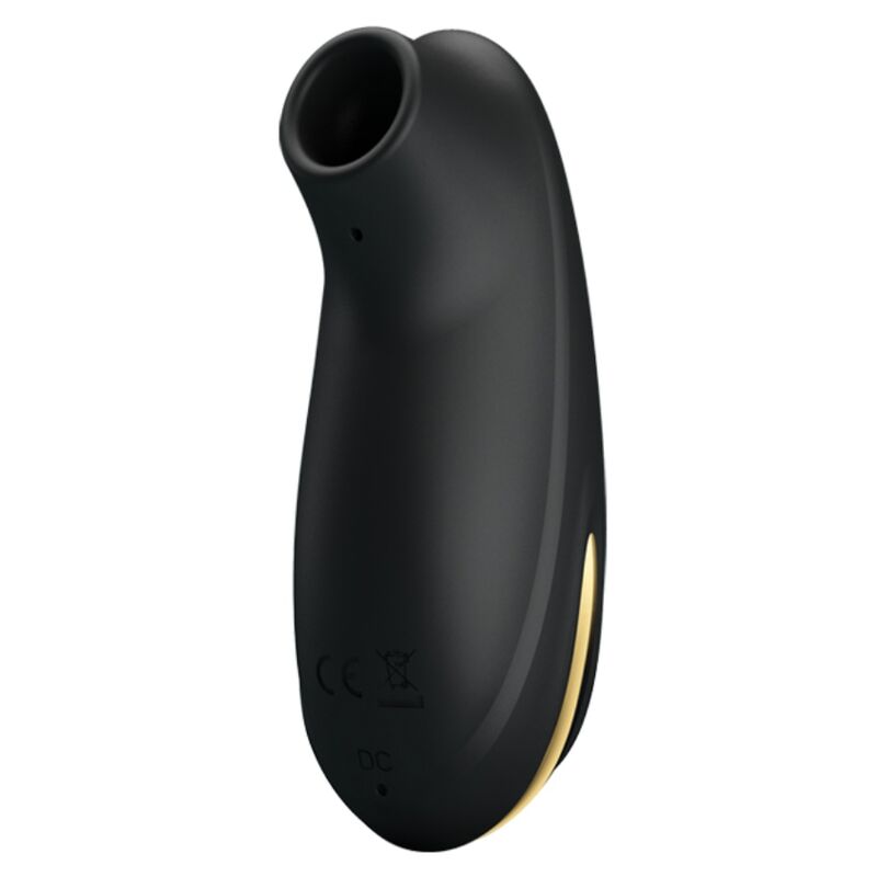 PRETTY LOVE - vibromasseur par succion de luxe rechargeable noir