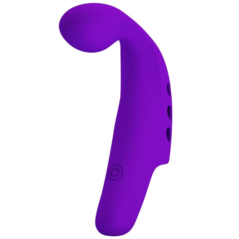 PRETTY LOVE – vibromasseur doigt rechargeable GORGON violet