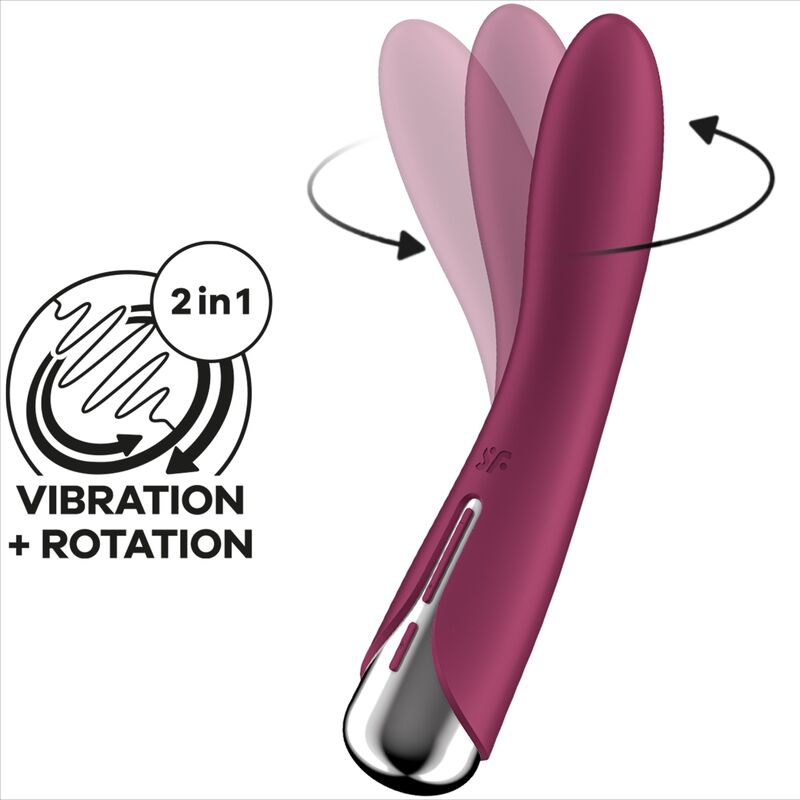 SATISFYER - SPINNING VIBE 1 vibromasseur avec rotation du point G