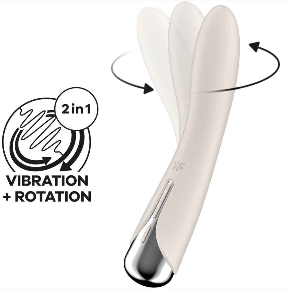 SATISFYER - SPINNING VIBE 1 vibromasseur avec rotation du point G