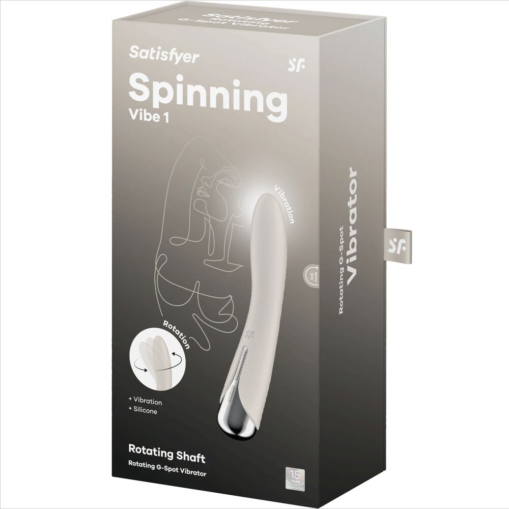 SATISFYER - SPINNING VIBE 1 vibromasseur avec rotation du point G