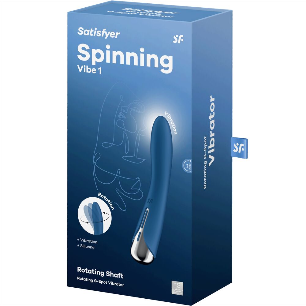 SATISFYER - SPINNING VIBE 1 vibromasseur avec rotation du point G