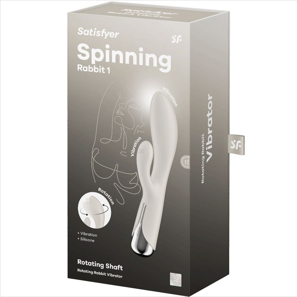 SATISFYER – SPINNING RABBIT 1 vibromasseur du clitoris et du point G