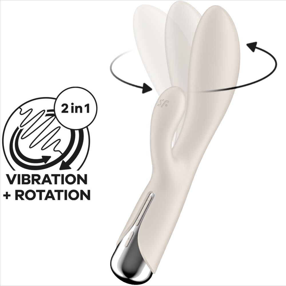 SATISFYER – SPINNING RABBIT 1 vibromasseur du clitoris et du point G