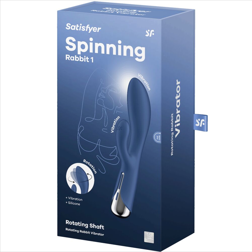 SATISFYER – SPINNING RABBIT 1 vibromasseur du clitoris et du point G