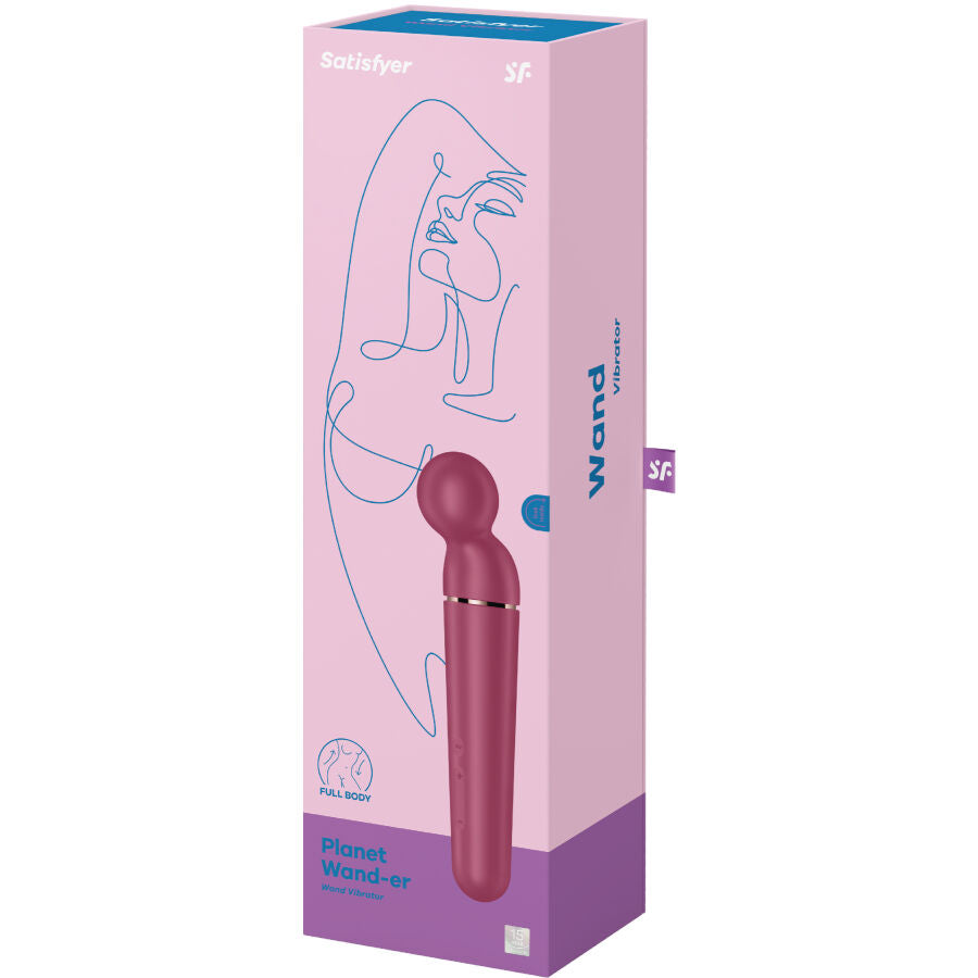 SATISFYER - PLANET WAND-ER vibromasseur de type WAND