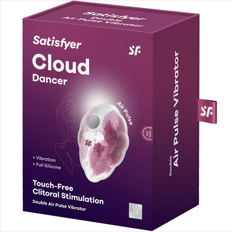 SATISFYER – CLOUD DANCER vibromasseur par air pulsé