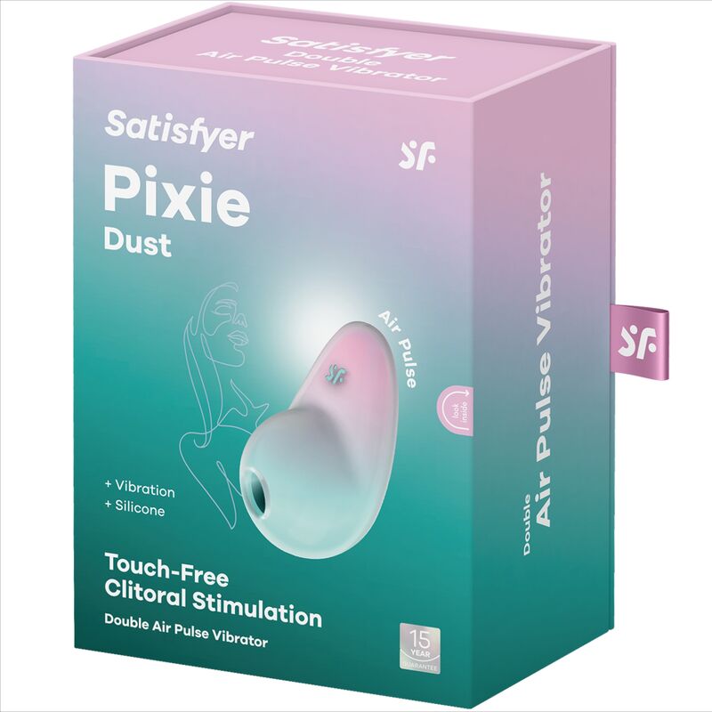 SATISFYER – PIXIE DUST vibromasseur par air pulsé