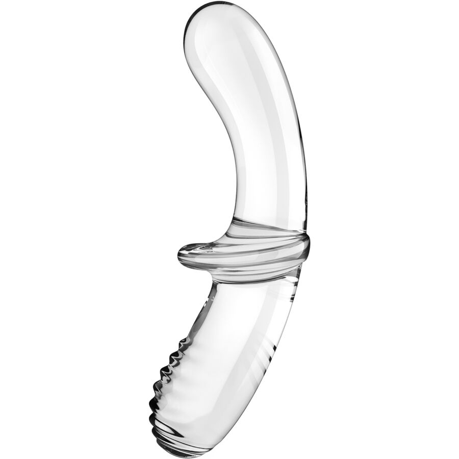 SATISFYER - DOUBLE CRYSTAL gode double