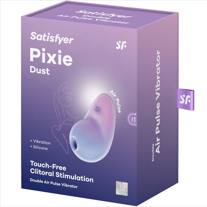 SATISFYER – PIXIE DUST vibromasseur par air pulsé