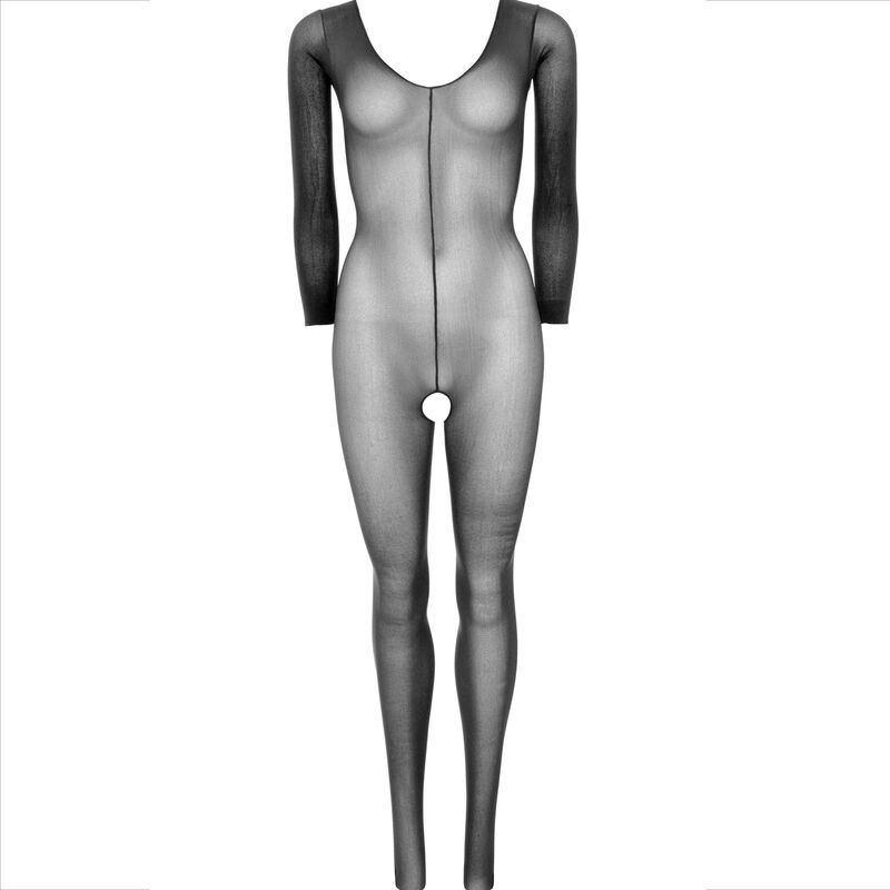 LEGAVENUE - bodystocking (collant de corps) manches longues noir