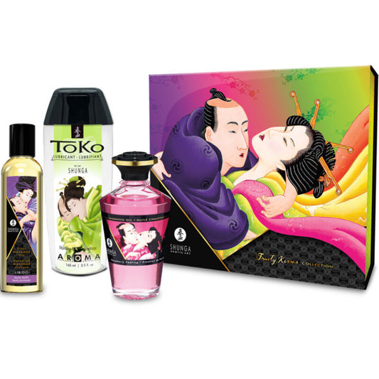 SHUNGA - KIT COLLECTION BAISERS FRUITÉS