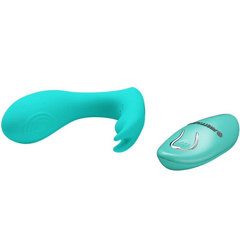 PRETTY LOVE – vibromasseur portatif télécommandé IDABELLE bleu