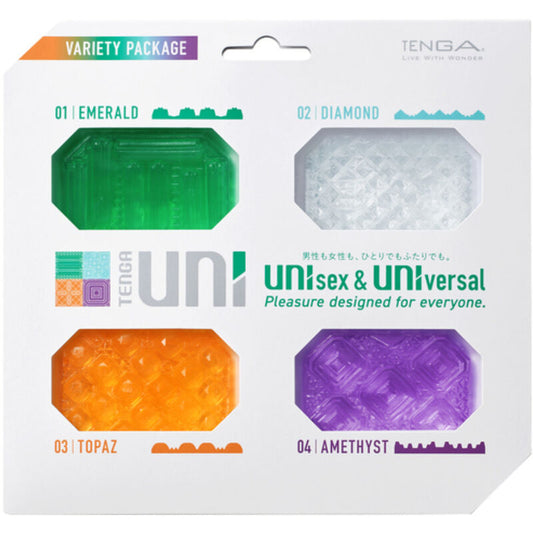 TENGA - lot de 4 masturbateurs UNI