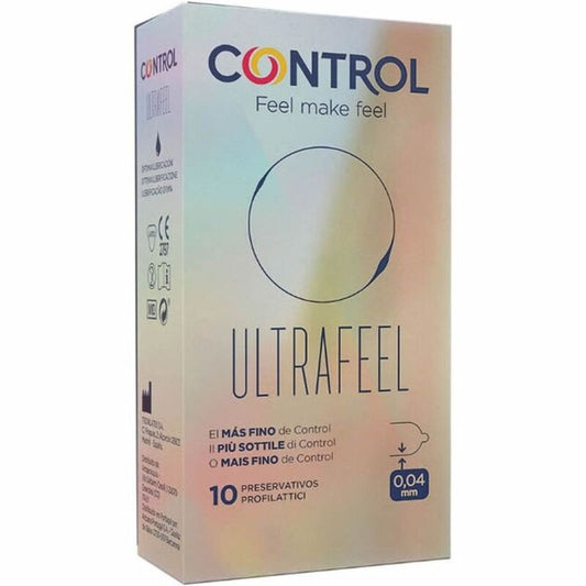 CONTROL – PRÉSERVATIFS ADAPTA FINISSIMO ULTRAFEEL 10 UNITÉS