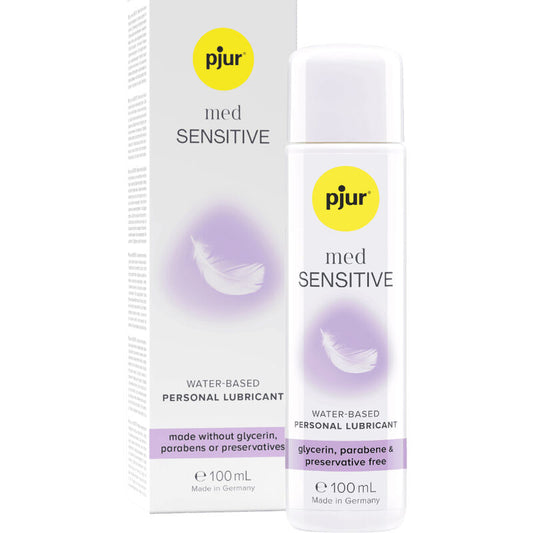 PJUR - MED LUBRIFIANT À BASE D'EAU SENSITIVE GLIDE 100 ML