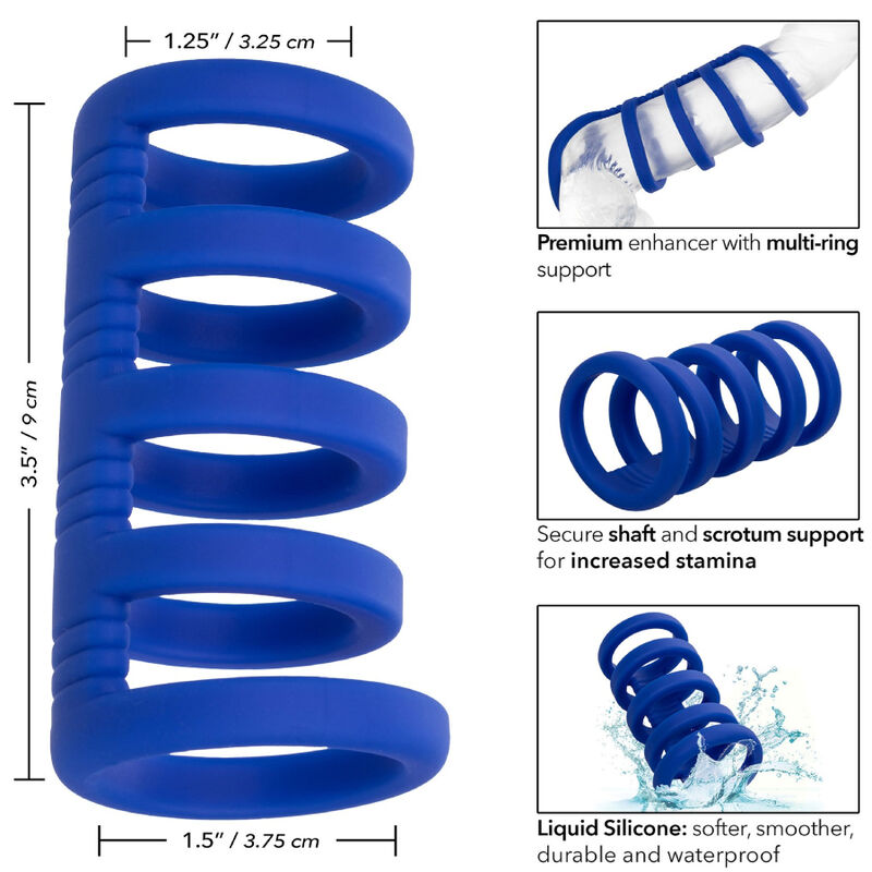 CALEXOTICS - ADMIRAL XTREME cage bleu